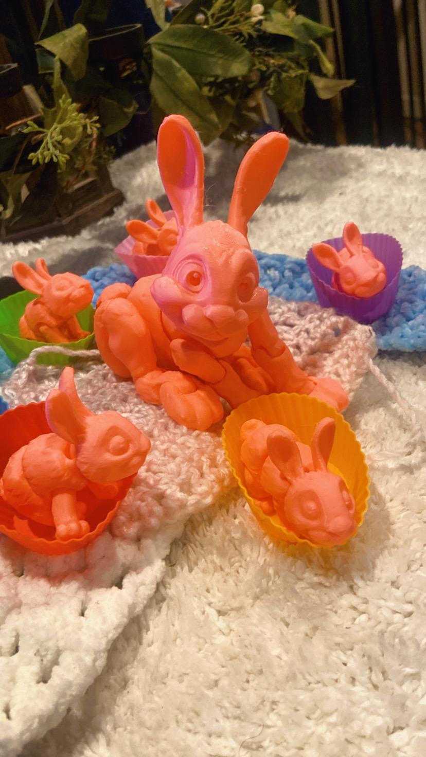 3D Printed Mini Bunnies