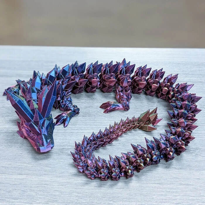 3D Printed Crystal Dragon